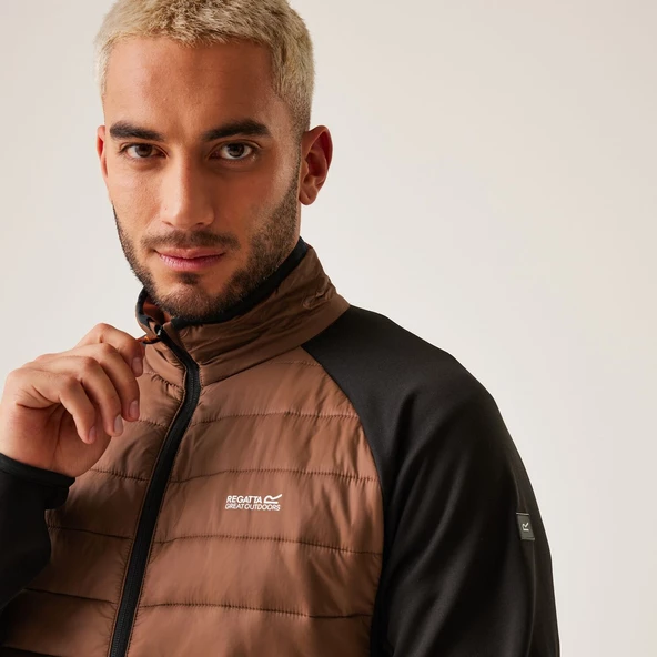 Regatta Clumber IV Hybrid Erkek Ceket-KAHVERENGİ - Resim 4