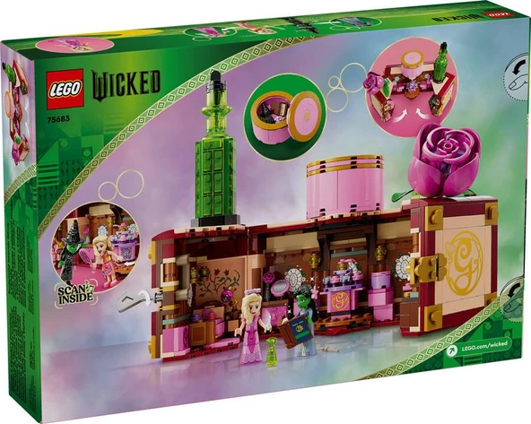 LEGO Wicked 75683 Glinda and Elphaba's Dormitory - 2