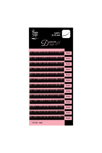 peggy sage Takma Kirpik-J 0.15 - Tek boyut 9mm - Resim 2