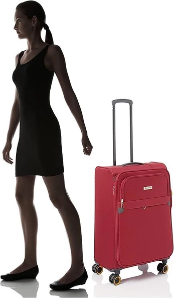 Pierre Cardin Trolley Valiz Antrasit Kabin Boy 04PC6000-03-FUŞ - 5