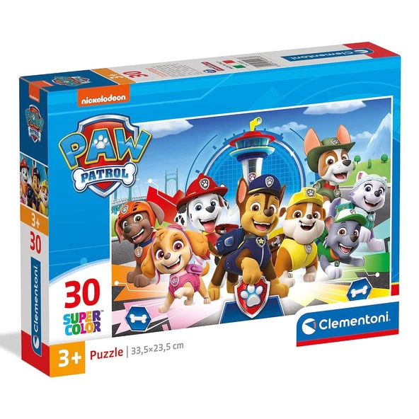 Clementoni 30 Parçalı Paw Patrol Çocuk Puzzle Paw Patrol Yapboz