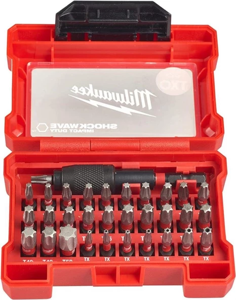 Milwaukee 32 Parça Bits Uç Seti