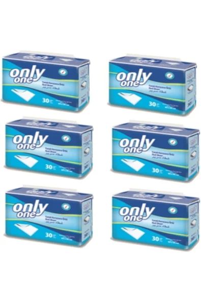 ONLYONE 60X90 cm YATAK KORUYUCU ÖRTÜ 30'LU 6 PAKET