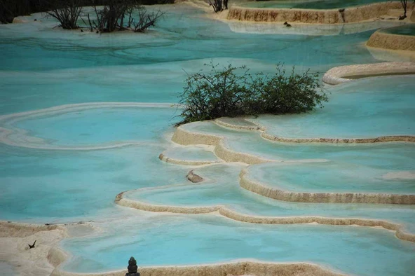 Pamukkale Manzaralı Duvar Kağıdı Baskı - Resim 7