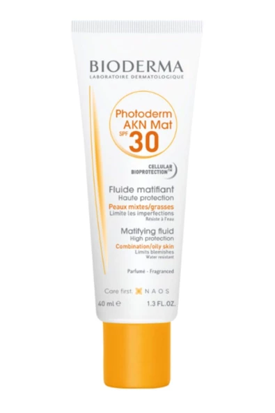 Bioderma Photoderm AKN Mat Spf 30 40 ml Güneş Kremi