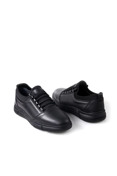 Papuçcity Bms 405 OrtoPedik Erkek Kauçuk Deri Ayakkabı - 6