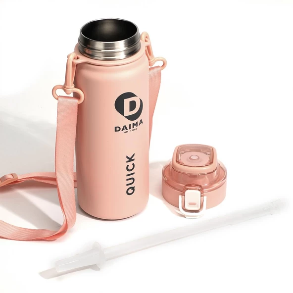 Daima Quick Termos Pembe 650 ml - 5