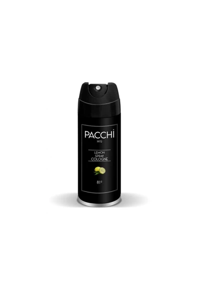 Pacchi Sprey Limon Kolonya 100 ml