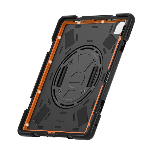 iPad Pro 13 2024 Uyumlu Tam Koruma Sağlayan Zırhlı Silikon Tablet Kılıfı - Şok Emici, Dayanıklı ve Şık Tasarım - Resim 4