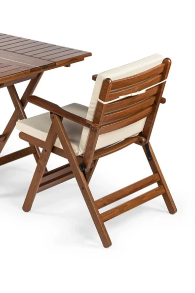 MİNDER Madrid - Polyester Kumaş, Su itici özellikli , Fermuarlı Sandalye Minderi - 2