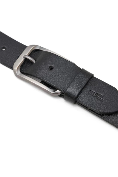 Erkek Siyah Deri Kemer 112535 - 5
