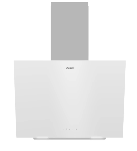 Arçelik ADE 606-4 B Duvar Tipi Ankastre Davlumbaz Beyaz