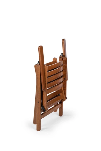 London Takım (Masa 80x140) - Katlanır, Ahşap Bahçe, Teras, Balkon Takım - 3