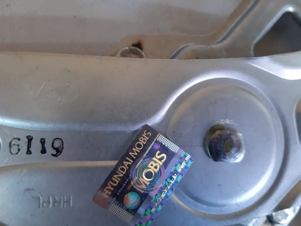Kapı Cam Krikosu Hyundai H100 Kamyonet Elektrikli Sol şöför kapısı , motor hariçtir Orjinal Parça Orjinal Marka Hyundaı Mobis - 7
