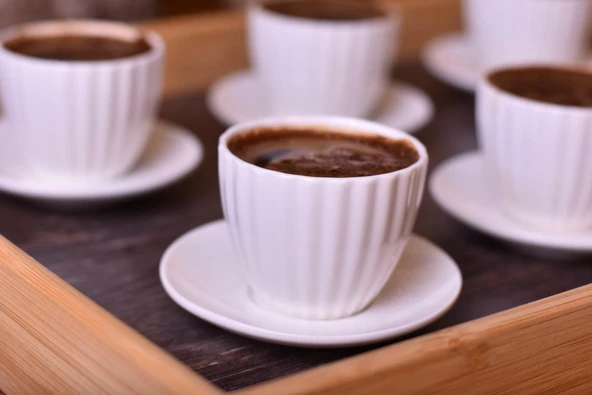 Bambum Narvari 6 Kişilik Kahve Fincan Takımı B0687 - 2