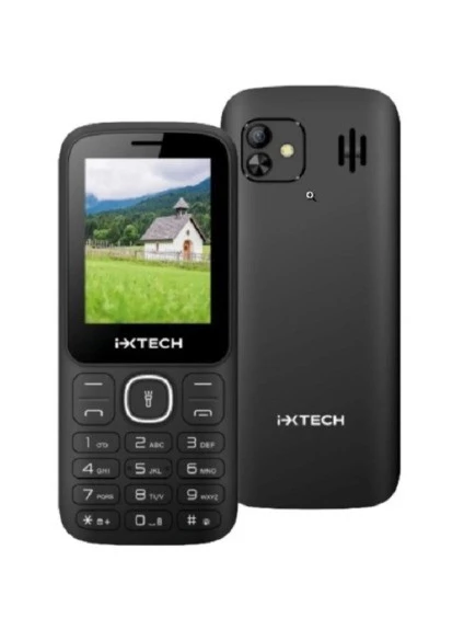 İxtech IX-023 Çift Sim Kartlı Kameralı Siyah Tuşlu Cep Telefonu