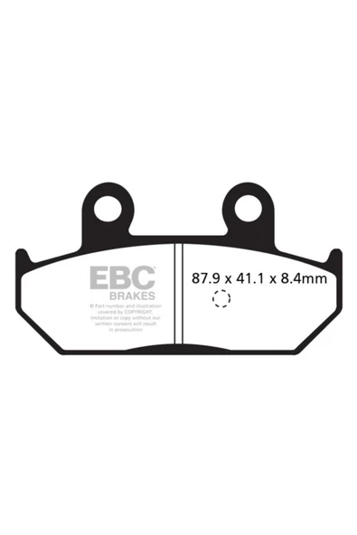 EBC SINTER SCOOTER BALATA