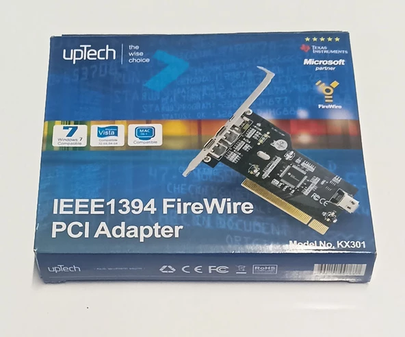 upTech IEEE1394 FireWire PCI kart