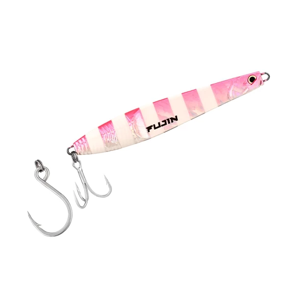 Fujin Jigeer 35gr 105mm Kaşık Yem  MT02 Pink Zebra Glow