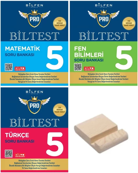 5. Sınıf Biltest 2025 Matematik Fen Bilimleri Türkçe Soru Bankası