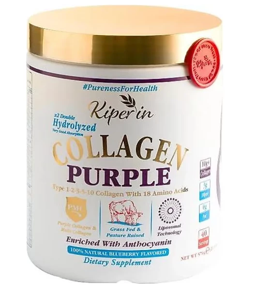 Kiperin Purple Collagen Toz 40 Günlük 575 gr