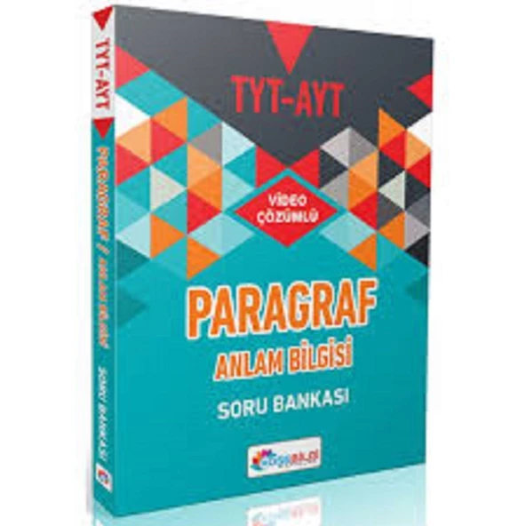 TYT AYT Paragraf Anlam Bilgisi Soru Bankası KöşeBilgi Yayınları