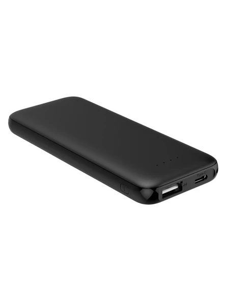 Logia Thin 5b Slim Ultra Ince 5000MAH Powerbank Taşınabilir Şarj Cijhazı - Siyah - 2