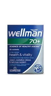 Wellman 70 Yaş Üstü 30 Tablet ürün görseli