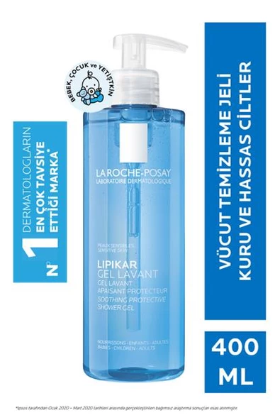 La Roche Posay Lipikar Gel Lavant - Jel Temizleyici 400 ml