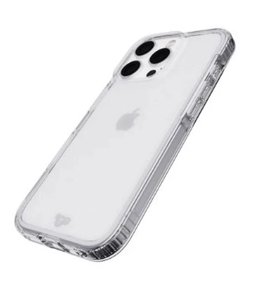 Apple iphone 16 Pro Uyumlu Kamera Ve Ekran Çıkıntılı Yumuşak Kalın Şeffaf Kılıf - Resim 3