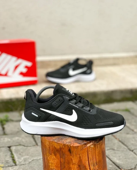 Nike Zoom X Siyah Beyaz Erkek sneaker - 4