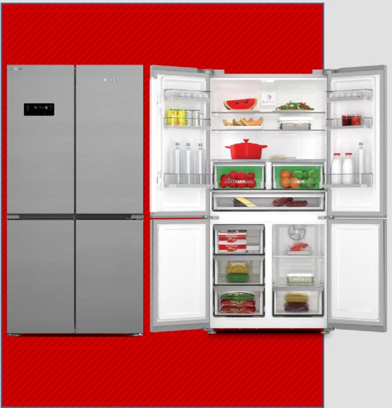 Arçelik 391572 EI Gardırop Tipi Inox No Frost Buzdolabı - 3