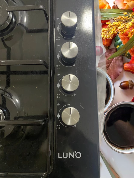 Luno LS5134B01 Lpg (Tüplü) Siyah Emaye Ocak - 4