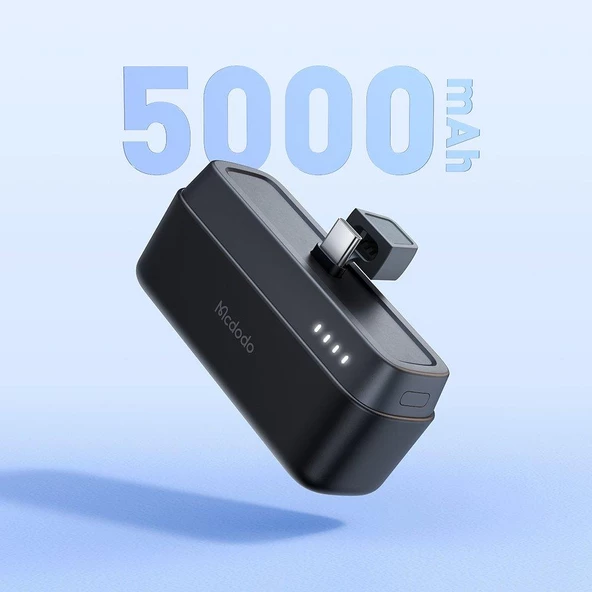 Mcdodo MC-6302 20w 5000mAh Typec Powerbank - Siyah - 5