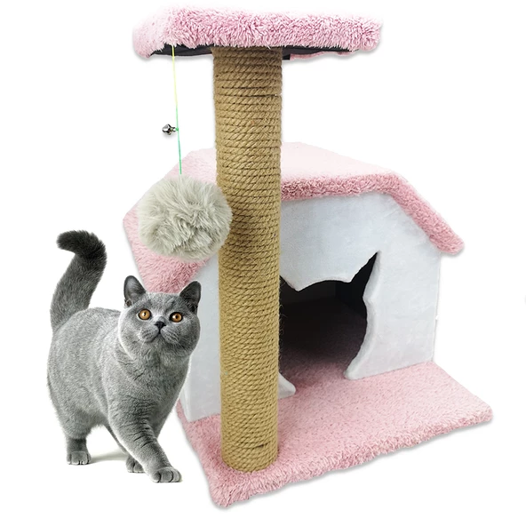 Kedi Oyun Evi Platform Tırmalama Tahtası - 3