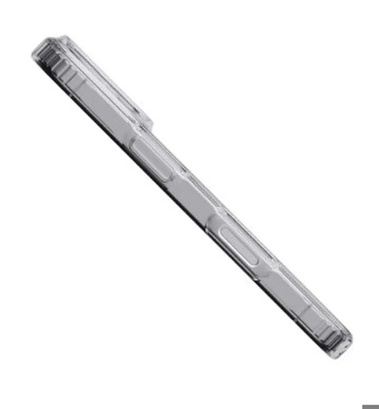 Apple iphone 16 Pro Uyumlu Kamera Ve Ekran Çıkıntılı Yumuşak Kalın Şeffaf Kılıf - Resim 2