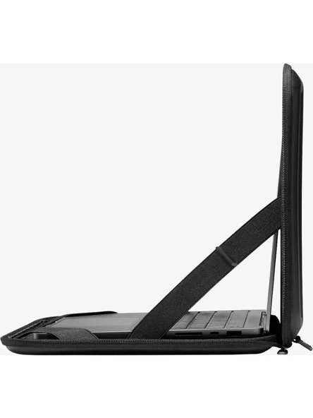 Spigen MacBook Pro 14'' Uyumlu Taşıma Çantası Rugged Armor Pro Pouch Black - AFA04270 - 7