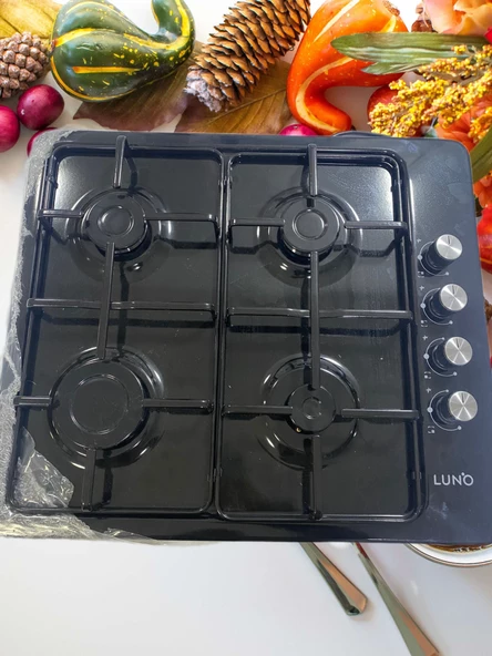 Luno LS5134B01 Lpg (Tüplü) Siyah Emaye Ocak - 2