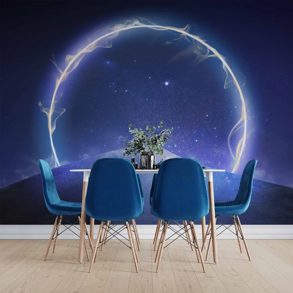 Neol Halka Temalı Duvar Kağıdı Baskı - Resim 5