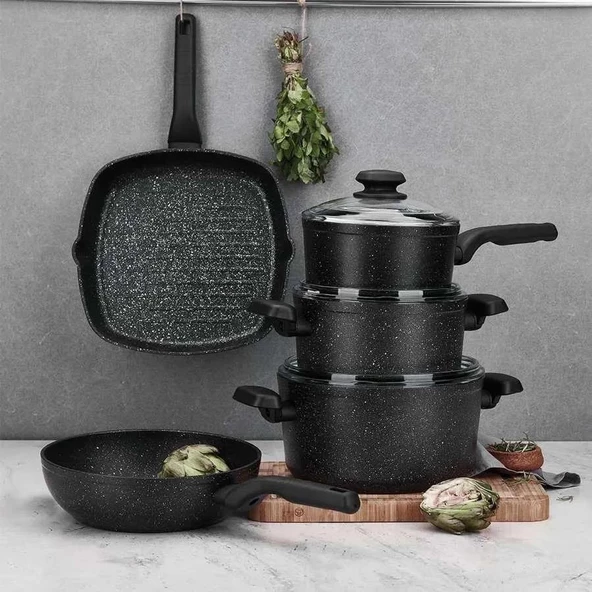 KORKMAZ ORNELLA KARE GRILL TAVA 28*28 CM A1120 - 2