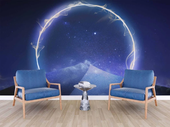 Neol Halka Temalı Duvar Kağıdı Baskı - Resim 6