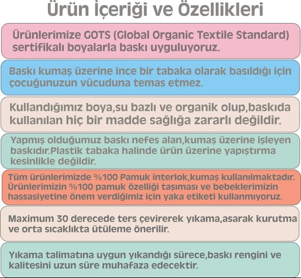 Organik %100 Pamuk Anne Baba Ben Geliyorum Babacığım Bebek Body Çıtçıtlı Badi Zıbın Tulum ZBN028 - 2