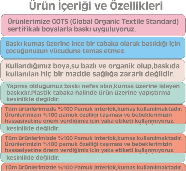 Organik %100 Pamuk Dayım da Dayım Bebek Body Çıtçıtlı Badi Zıbın Tulum ZBN034 - 2