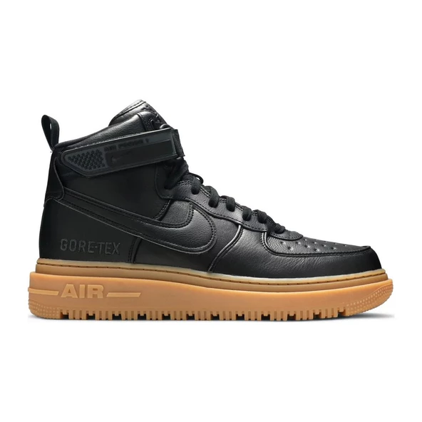 Nike Air Force 1 GTX Boot Black Gum Spor Ayakkabı