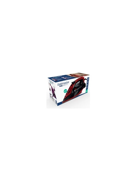 Goldmaster 7613 M Turbojet Mor 2400 Watt LED Göstergeli Seramik Tabanlı 170 gr Şok Buharlı Ütü - 5