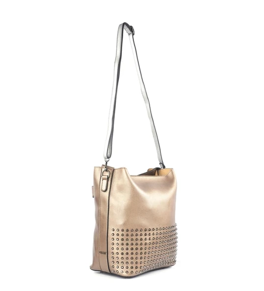 Monalisa Home CCS Lüks 16069 Bronze Omuz Çantası - Resim 3