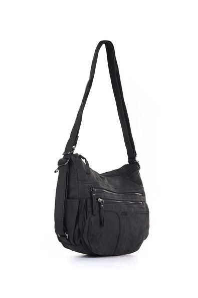 Monalisa Home Lüks 16520 Gray Omuz Çantası - Resim 5