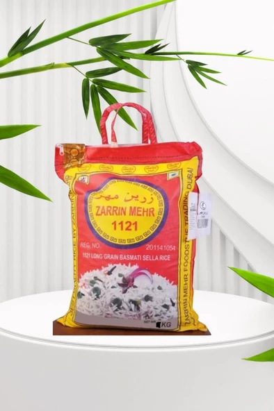 Zarrin Mehr Hint Pirinci Zarrin Basmati Pirinç 10 Kg - 7