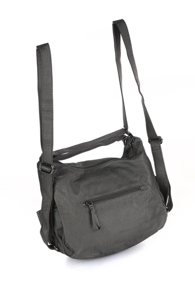 Monalisa Home Lüks 16520 Gray Omuz Çantası - Resim 9