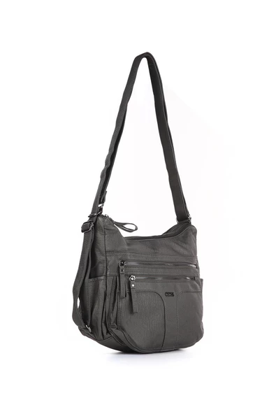 Monalisa Home Lüks 16520 Gray Omuz Çantası - Resim 12